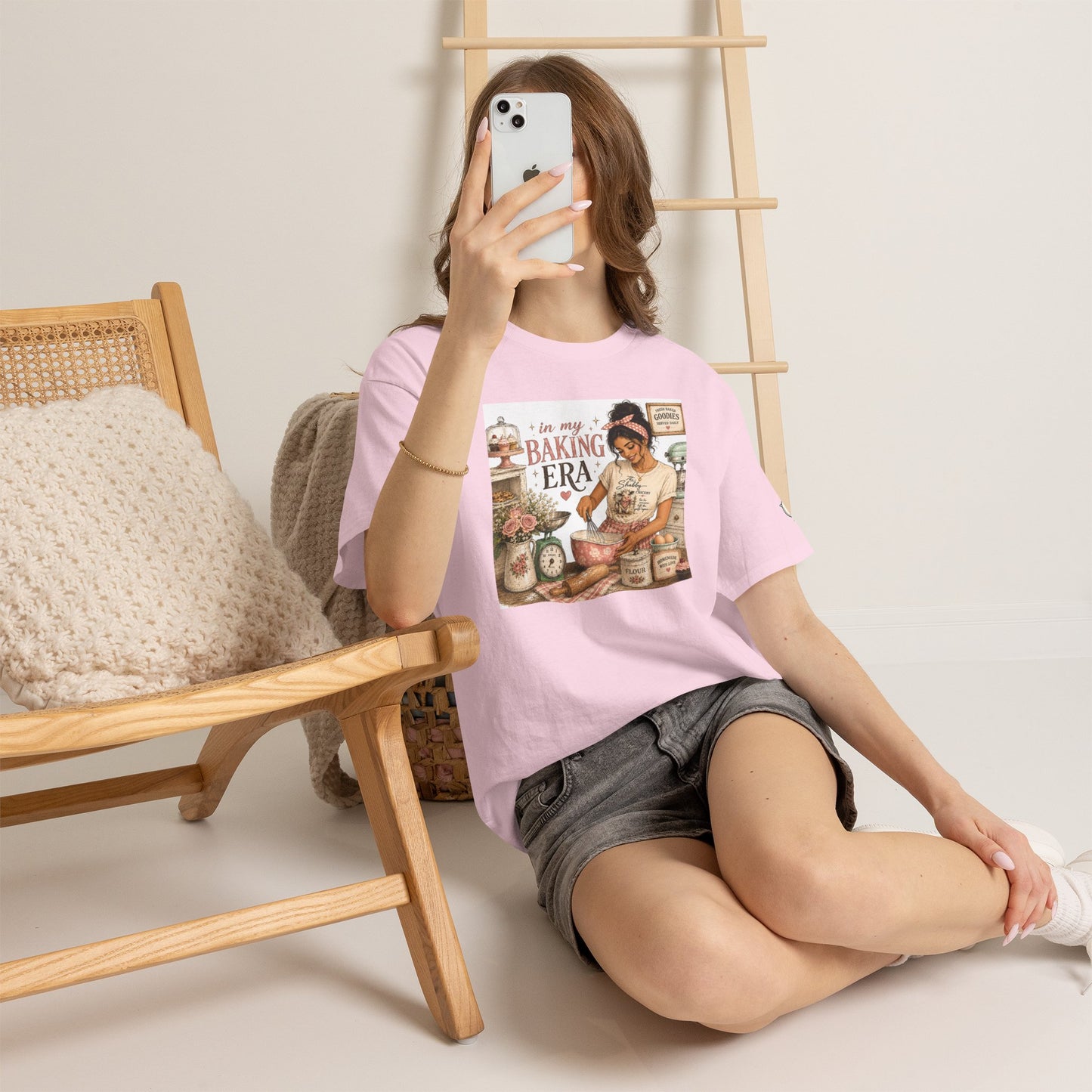 In My Baking Era – Shabby Chic Baker Graphic Tee