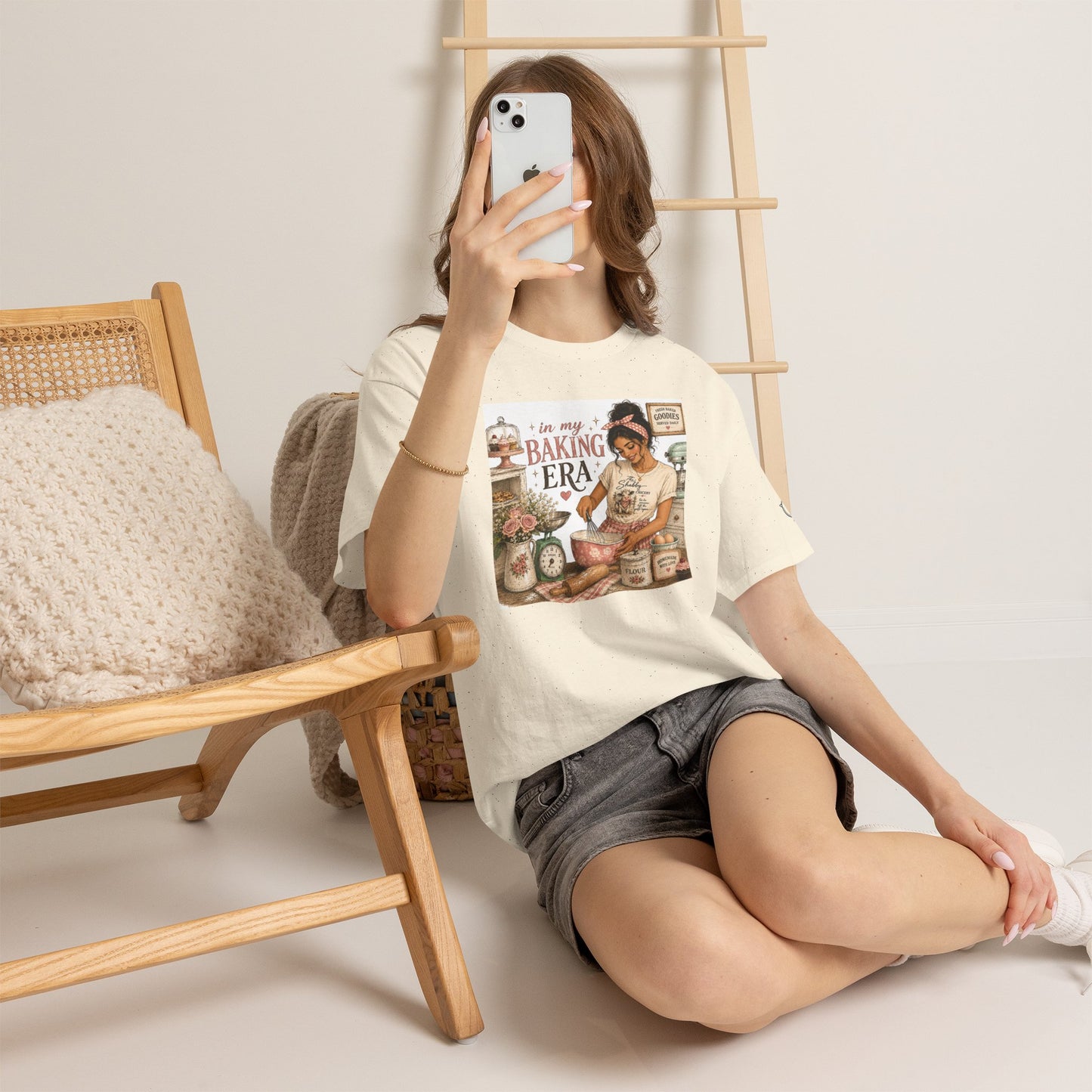 In My Baking Era – Shabby Chic Baker Graphic Tee