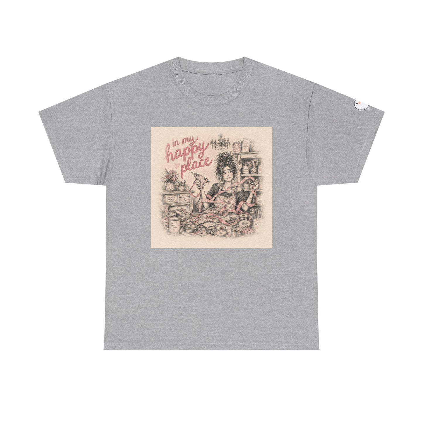 Crafty Girl Tee | In my Happy Place Tee