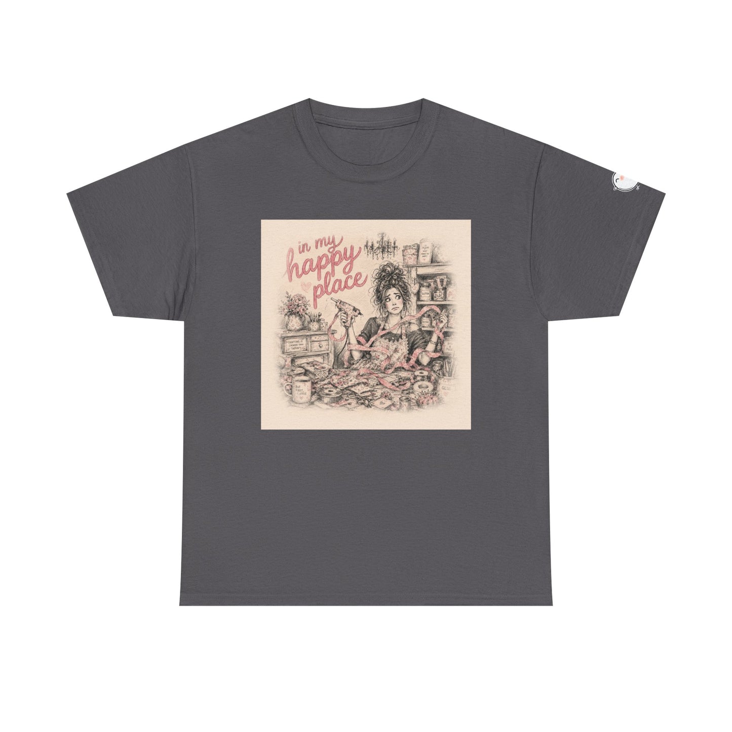 Crafty Girl Tee | In my Happy Place Tee