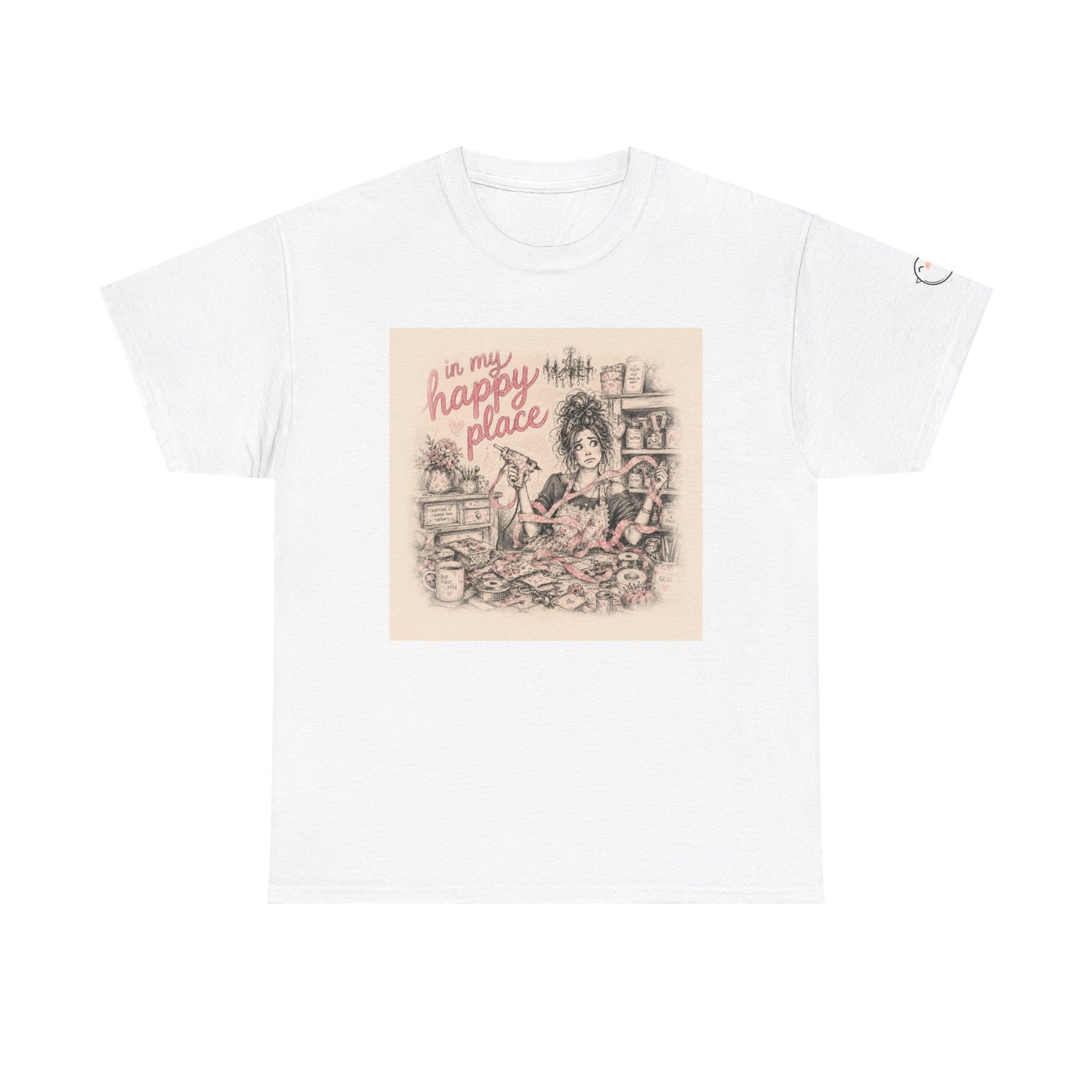 Crafty Girl Tee | In my Happy Place Tee