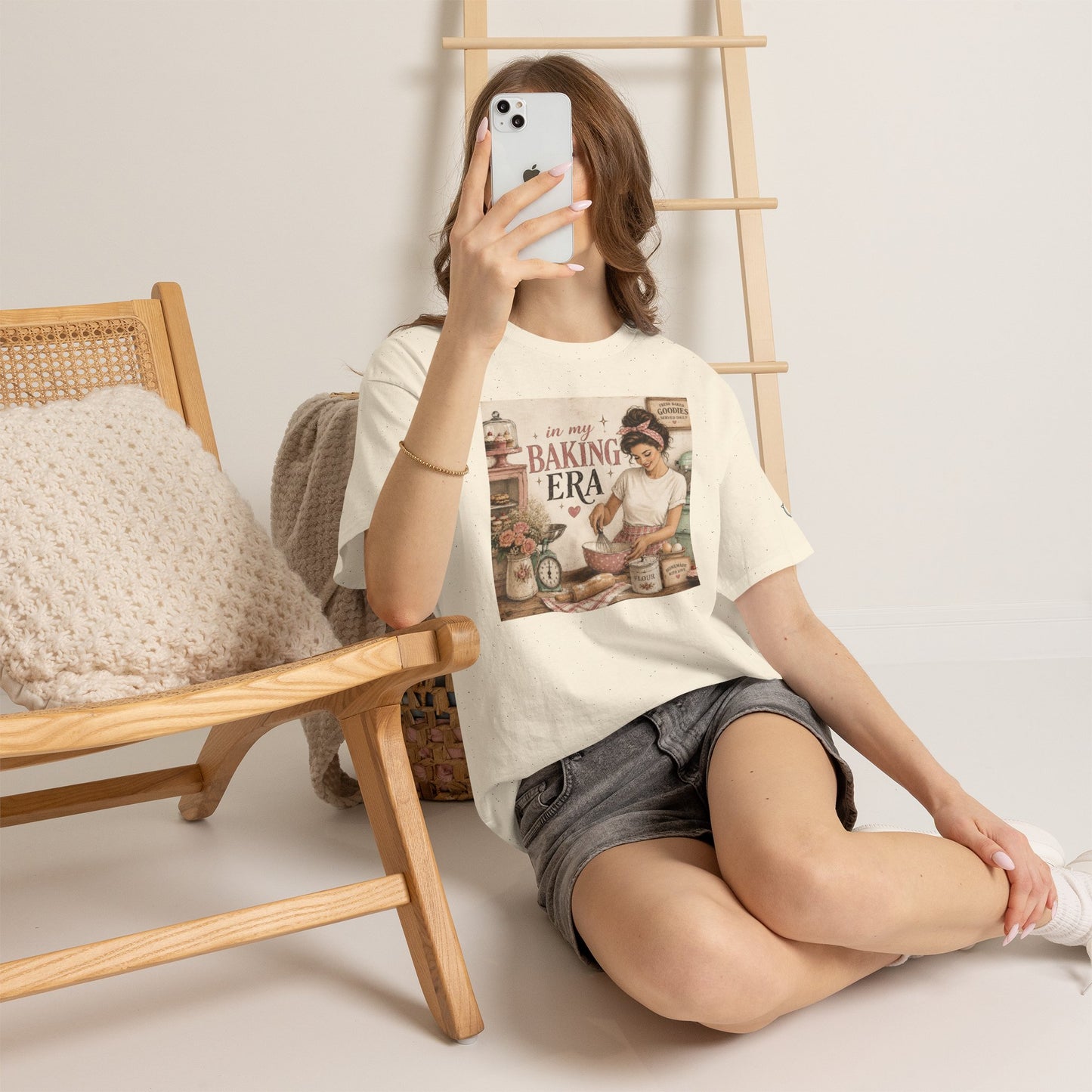 Baking Era T-Shirt — Retro Baker Graphic Tee ("In My Baking Era")