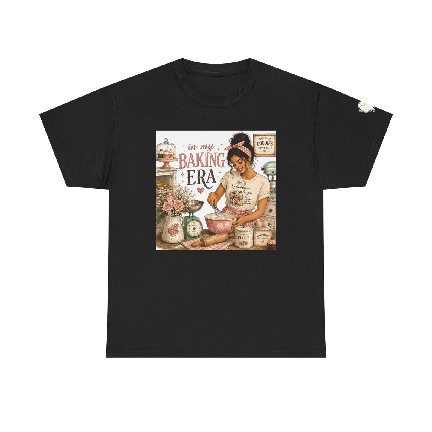 In My Baking Era – Shabby Chic Baker Graphic Tee
