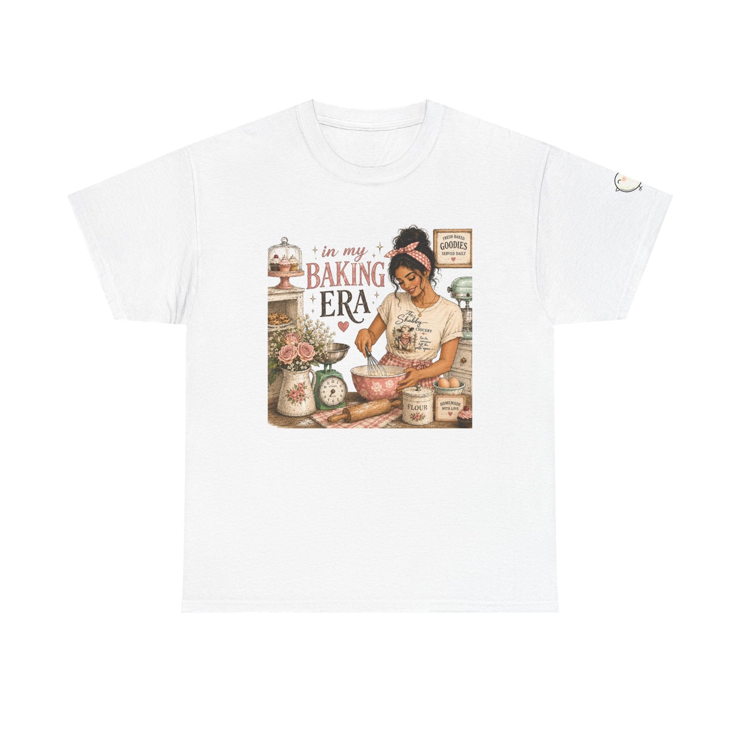 In My Baking Era – Shabby Chic Baker Graphic Tee