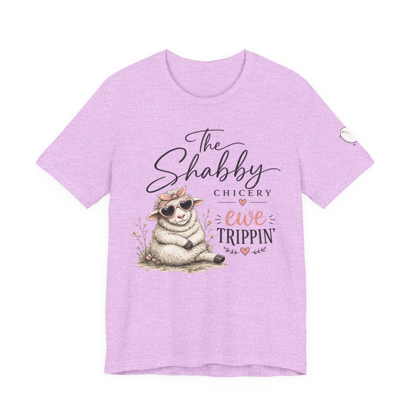 Sheep Graphic Tee — "The Shabby Chicery: Ewe Trippin'"