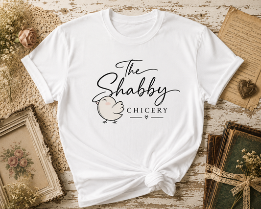 The Shabby Chicery T-Shirt — Cute Chick Graphic Tee