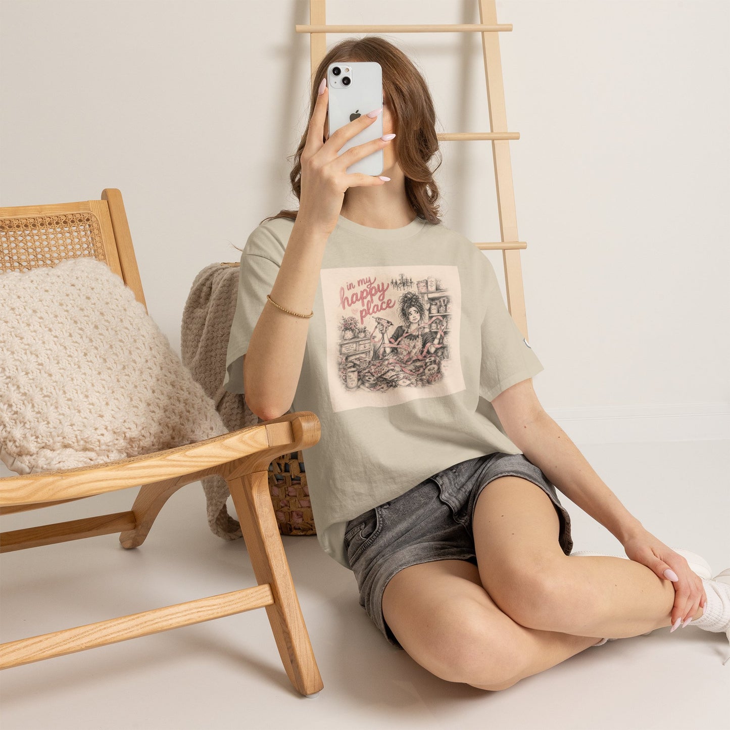 Crafty Girl Tee | In my Happy Place Tee