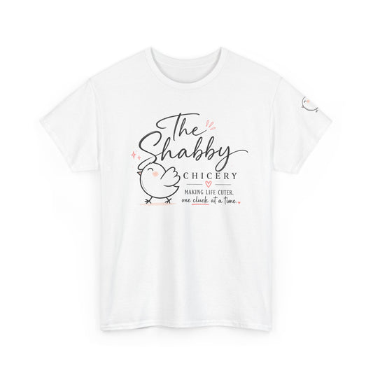Shabby Chicery Chicken Tee — Cute Farmhouse Chick Graphic T-Shirt