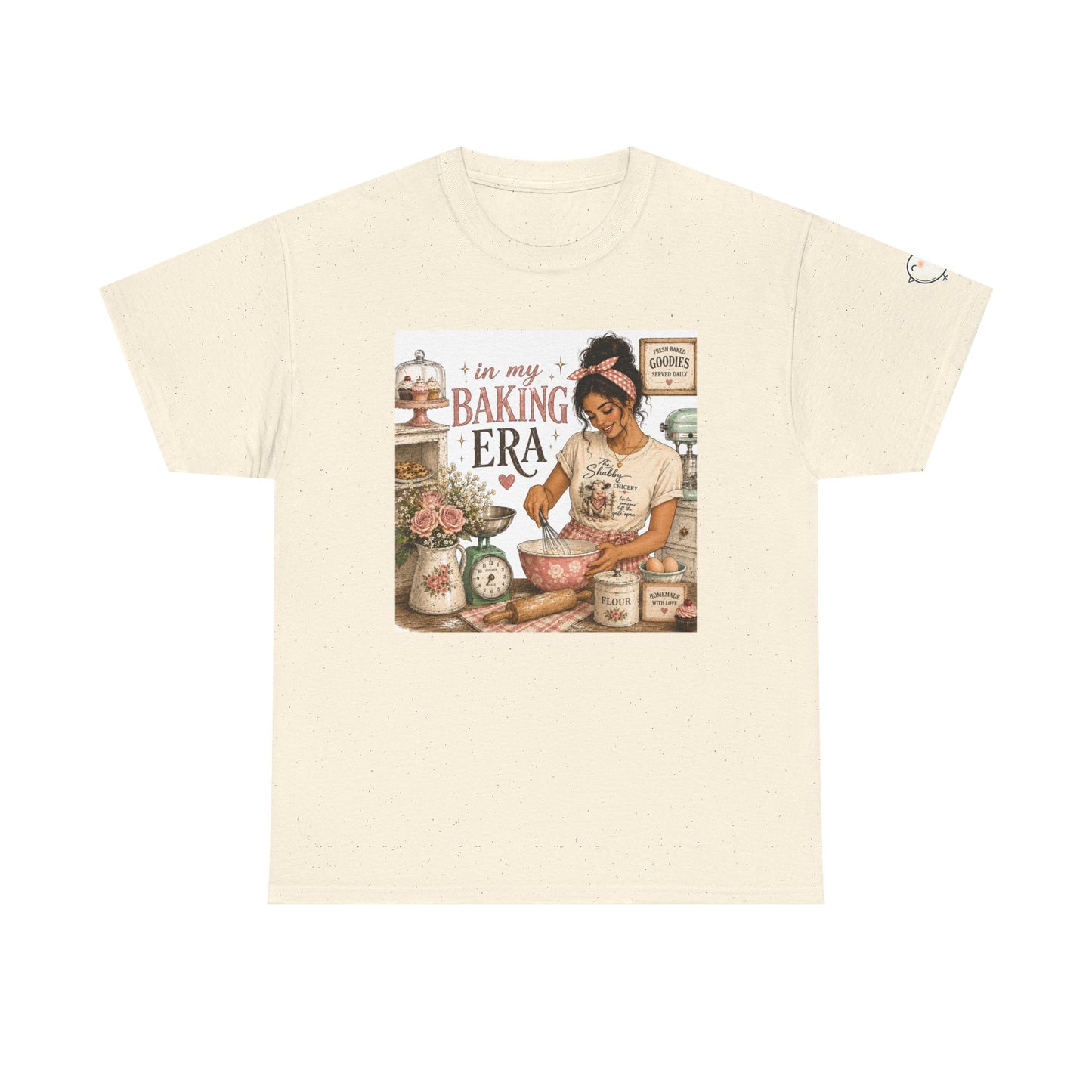 In My Baking Era – Shabby Chic Baker Graphic Tee
