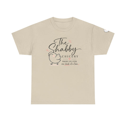 Shabby Chicery Chicken Tee — Cute Farmhouse Chick Graphic T-Shirt