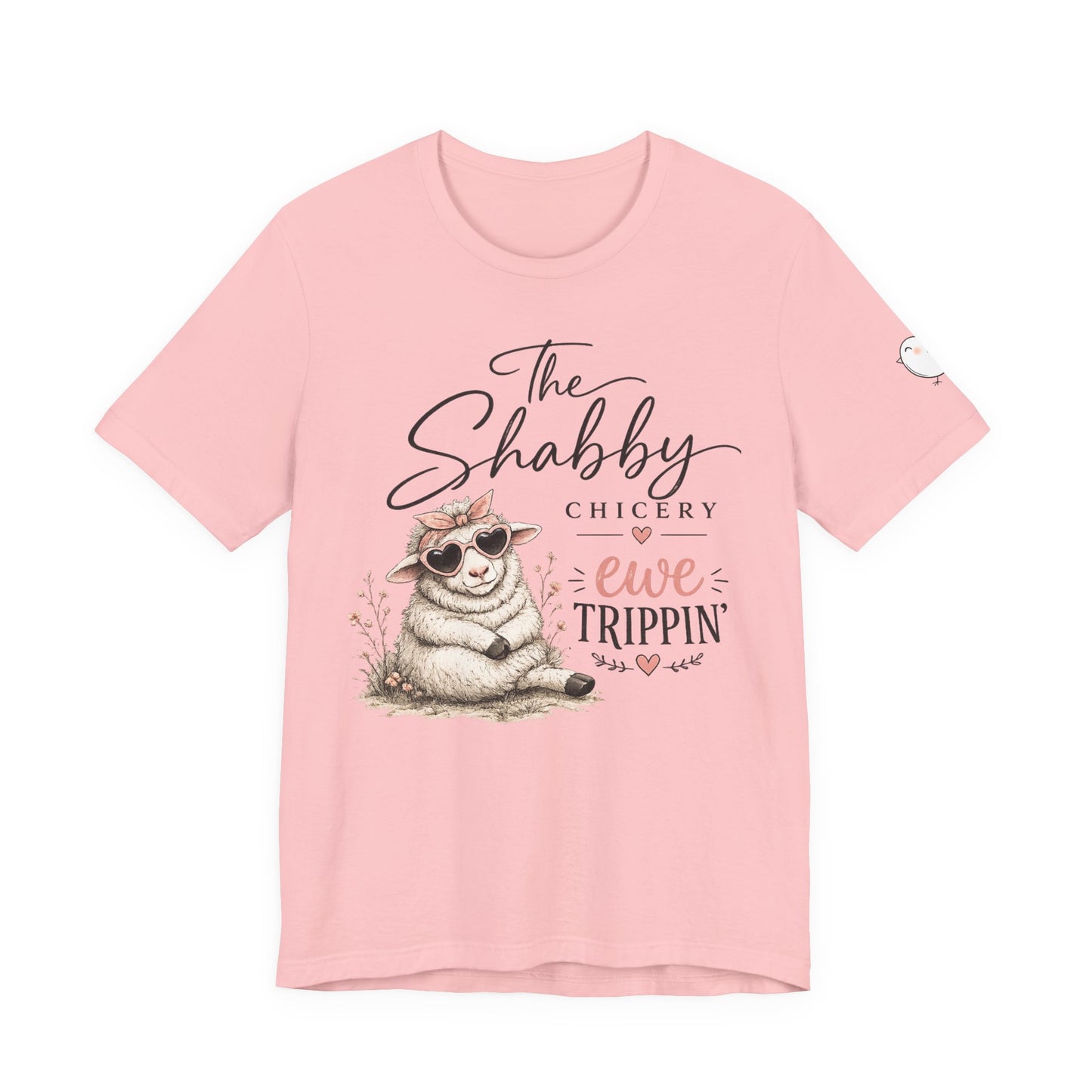 Sheep Graphic Tee — "The Shabby Chicery: Ewe Trippin'"