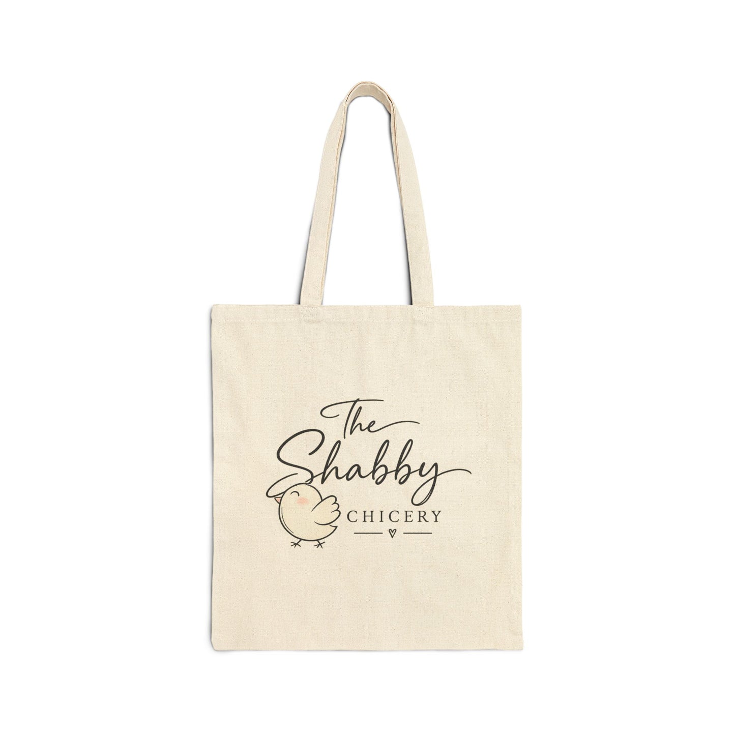 Cotton Canvas Tote Bag
