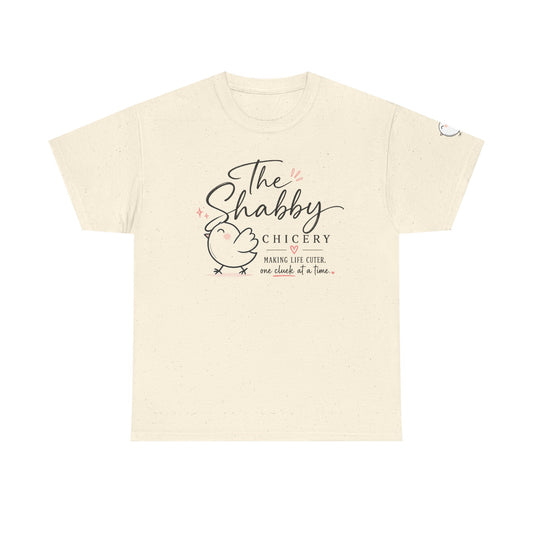 Shabby Chicery Chicken Tee — Cute Farmhouse Chick Graphic T-Shirt
