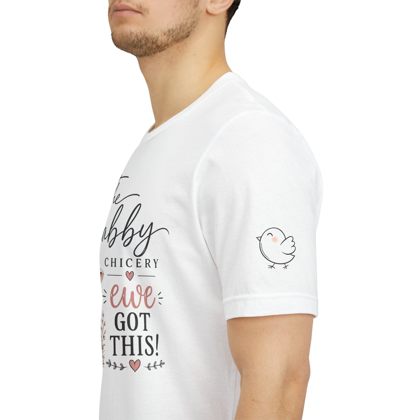 Shabby Chic “Ewe Got This!” Tee — Cute Floral Sheep Graphic T-Shirt